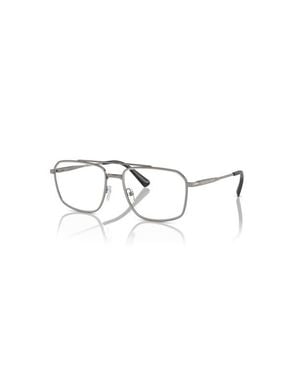 Michael Kors 56Mm Square Optical Glasses - Gray