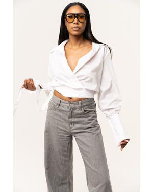 Izayla Saline Blouse - White