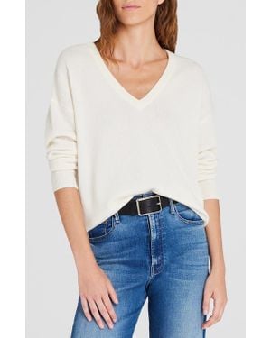 Club Monaco Cashmere Sweater - White