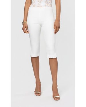 Generation Love Rosina Crepe Capri Pants - White