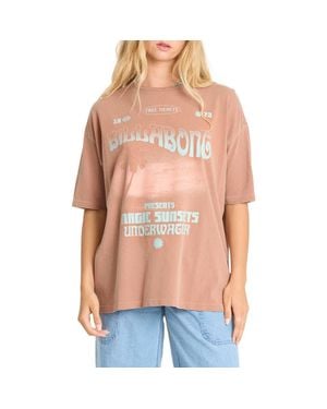 Billabong Take A Tour Graphic T-Shirt - Orange