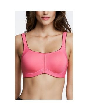 Dominique Intimates Zoe Pro Max High Impact Convertible Racerback T-Strap Bra - Pink