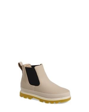 Native Shoes Kids' Kensington Water Resistant Chelsea Boot - White