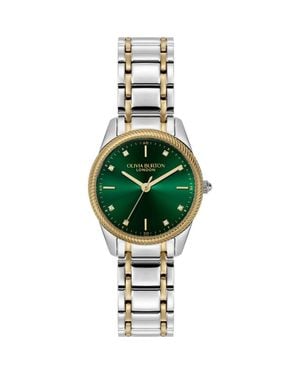 Olivia Burton Egerton Bracelet Watch, 28Mm - Green