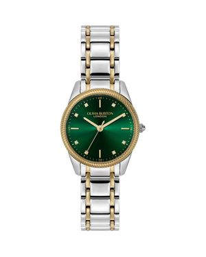 Olivia Burton Egerton Bracelet Watch, 28Mm - Green