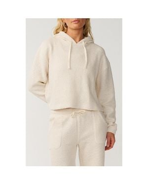 Rip Curl Cala Nights Textured Hoodie - Natural