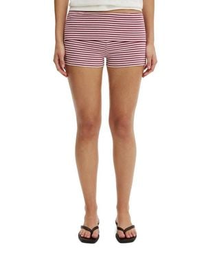 Cotton On Hallie Foldover Micro Short - Pink