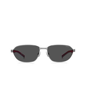 HUGO 62Mm Rectangular Sunglasses - Multicolor