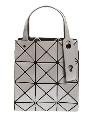 Issey Miyake Carat Top Handle Bag - Gray