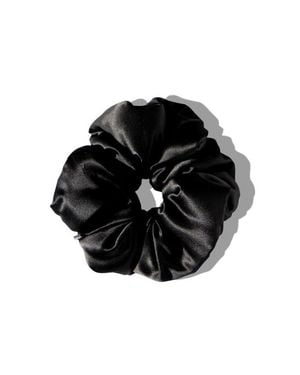 Drowsy Sleep CO Silk Padded Scrunchie - Black