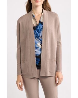 Anne Klein Malibu Open Front Cardigan - Multicolor