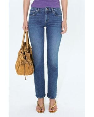 Mango Starring Hailey Bieber Skinny Jeans - Blue
