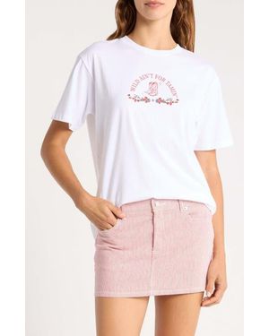 Florence By Mills Boyfriend Graphic T-Shirt - White