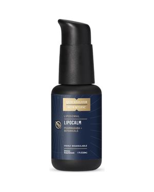 Quicksilver Scientific Lipocalm Liposomal Pharmagaba Chamomile Passionflower And Skullcap Supplement - Blue