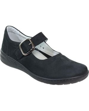 David Tate Pace Leather Mary Jane - Blue