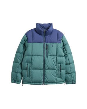 Polo Ralph Lauren The Gorham Down Jacket With Removable Hood - Blue