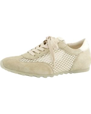 Paul Green Dario Mesh Cutout Sneaker - Natural