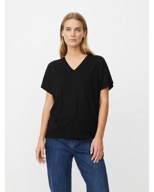 Masai V-Neck Relaxed T-Shirt - Black