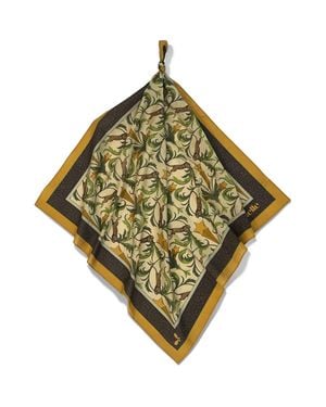 Henelle Silk Bandana - Green