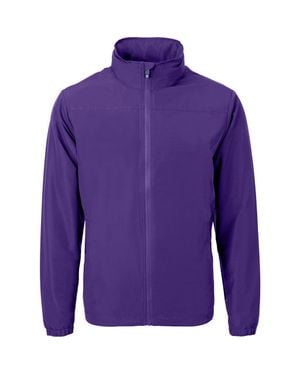 Cutter & Buck Charter Full Zip Jacket - Purple