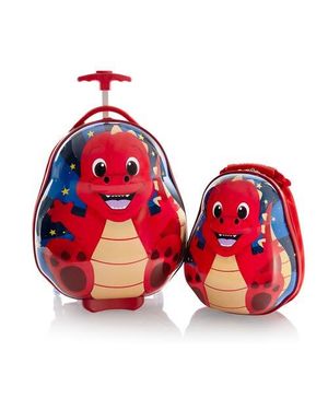 Heys Travel Tots Kids Luggage & Backpack Set - Red