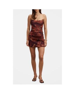 EVER NEW Zephina Strapless Minidress - Red