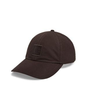Stone Island Ghost Compass Logo Patch Baseball Cap - Brown
