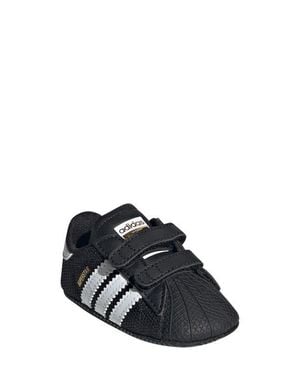adidas Kids' Superstar Crib Shoe - Black