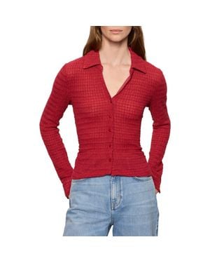 Sanctuary Juno Textured Button-Up Top