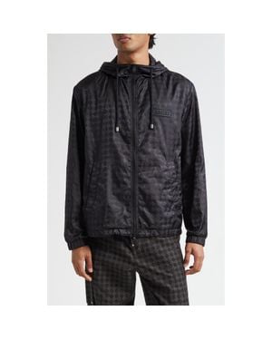 Amiri Ma Quad Hooded Windbreaker - Black