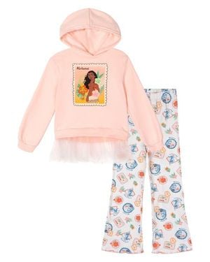 Disney Moana 2-Piece Hoodie And Leggings Set - White
