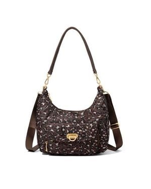 Baggallini Coastal Flip Lock Half Moon Bag - Multicolor