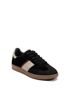 Earth Penny Leather Sneaker - Black