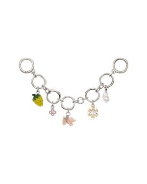 Tory Burch Pig Multi Charm Bag Swag - Multicolor