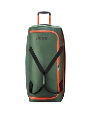 Jeep Js009D 20 Inch Two Wheel Rolling Travel Duffle Bag - Green