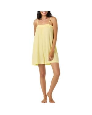 O'neill Sportswear Audrey Gauze Romper - Yellow