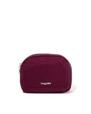 Baggallini Small Pocket Cosmetic Bag - Purple