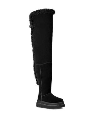 UGG X Sacai Thigh High Boot - Black