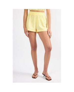 Viens Avec Moi The Everyday Shorts - Yellow