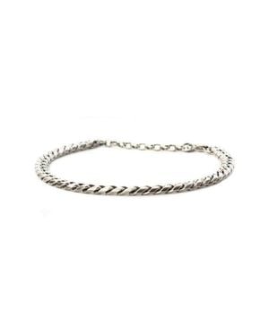 Serge Denimes Scale Bracelet - Metallic
