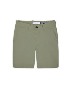 Peter Manning Stretch Chino Shorts 7 Inch - Green