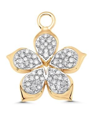 Sara Weinstock Lierre Full Flower Charm - Metallic