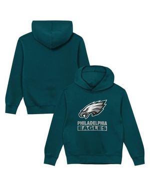 Outerstuff Toddler Midnight Philadelphia Eagles Back To Basics Hoodie - Green