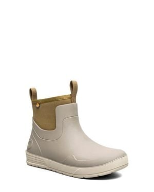 Bogs Rockaway Seamless Waterproof Chelsea Rain Boot - Brown