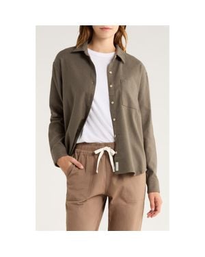 Free Fly Seawool Flannel Shirt - Gray