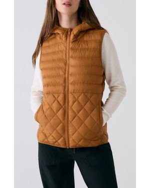 Lolë The Base Water Repellent Insulated Hooded Vest - Multicolor