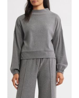 City Blues Funnel Neck Sweatshirt - Gray