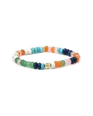 Anzie Boheme 14K Multi Gemstone Bracelet - Blue