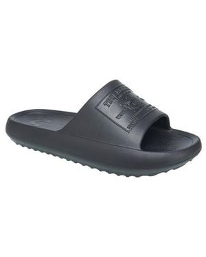 TRUE RELIGION Wayne Logo Single Slide - Gray