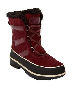 Comfortview The Brienne Waterproof Boot - Red
